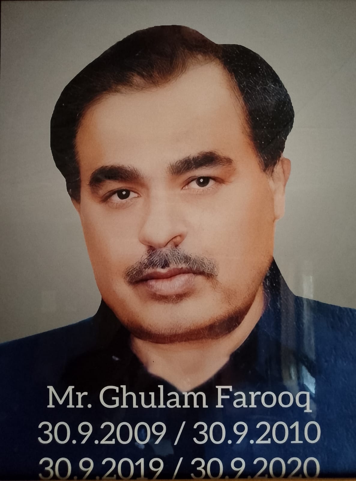 Mr. Haji Ghulam Farooq 
